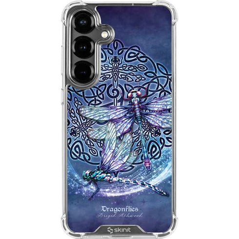 Dragonfly Celtic Knot by Brigid Ashwood Galaxy S26 Plus Clear Case