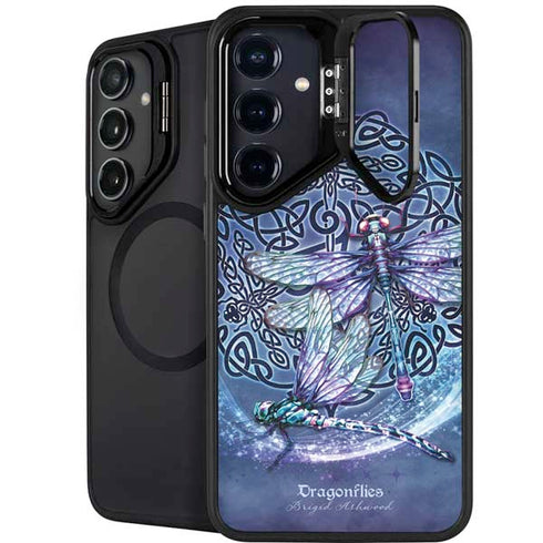 Dragonfly Celtic Knot by Brigid Ashwood Galaxy S26 Plus Kickstand Case
