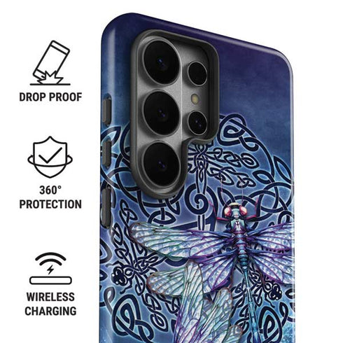 Dragonfly Celtic Knot by Brigid Ashwood Galaxy S26 Ultra Impact Case