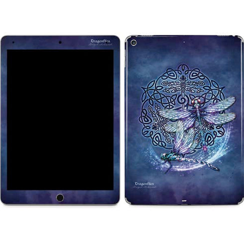Dragonfly Celtic Knot by Brigid Ashwood iPad Skins
