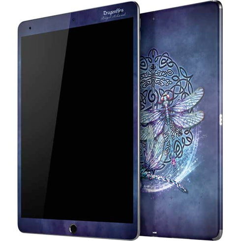 Dragonfly Celtic Knot by Brigid Ashwood iPad Skins