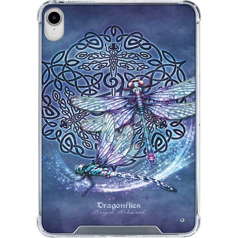 Dragonfly Celtic Knot by Brigid Ashwood iPad 11th Gen (2025) Clear Case