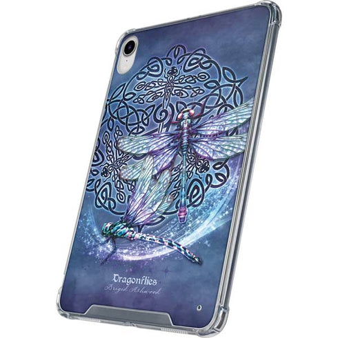 Dragonfly Celtic Knot by Brigid Ashwood iPad 11th Gen (2025) Clear Case