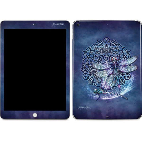 Dragonfly Celtic Knot by Brigid Ashwood Apple iPad Skin