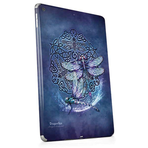 Dragonfly Celtic Knot by Brigid Ashwood Apple iPad Skin