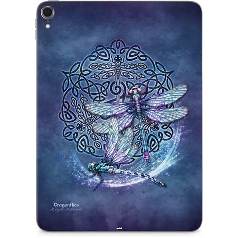 Dragonfly Celtic Knot by Brigid Ashwood Apple iPad Pro Skin