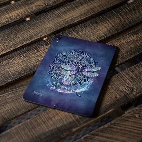 Dragonfly Celtic Knot by Brigid Ashwood Apple iPad Pro Skin