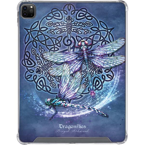 Dragonfly Celtic Knot by Brigid Ashwood iPad Cases