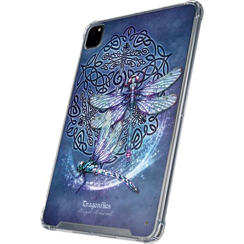 Dragonfly Celtic Knot by Brigid Ashwood iPad Cases