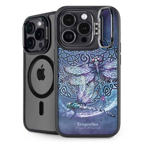 Dragonfly Celtic Knot by Brigid Ashwood iPhone 13 Pro Max Kickstand Case