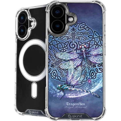 Dragonfly Celtic Knot by Brigid Ashwood iPhone 16 Plus MagSafe Case