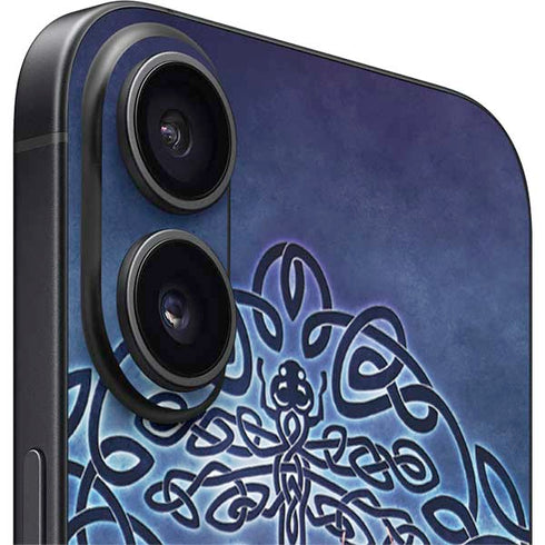 Dragonfly Celtic Knot by Brigid Ashwood iPhone 16 Plus Skin