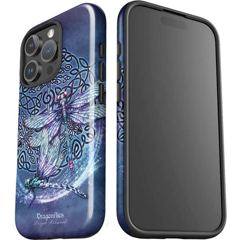Dragonfly Celtic Knot by Brigid Ashwood iPhone 16 Pro Impact Case
