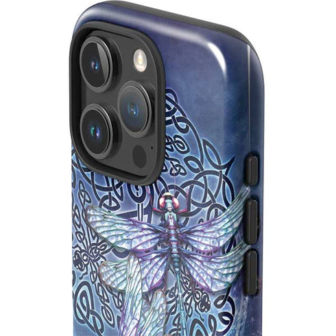 Dragonfly Celtic Knot by Brigid Ashwood iPhone 16 Pro Max Impact Case
