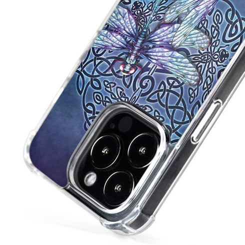 Dragonfly Celtic Knot by Brigid Ashwood iPhone 16 Pro Max MagSafe Case