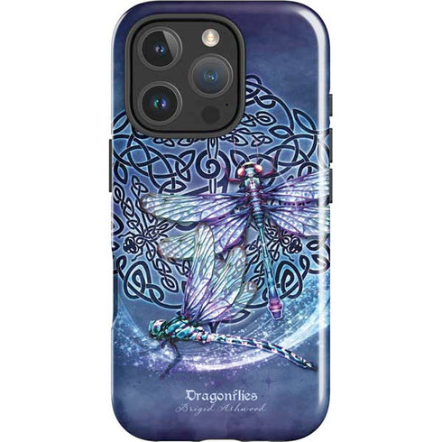 Dragonfly Celtic Knot by Brigid Ashwood iPhone 16 Pro Max Magsafe Impact Case