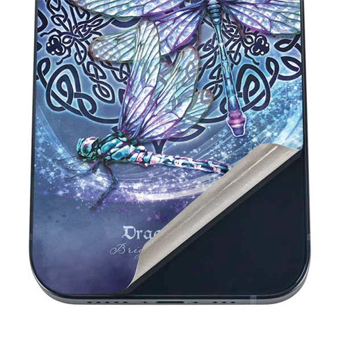 Dragonfly Celtic Knot by Brigid Ashwood iPhone 16 Skin