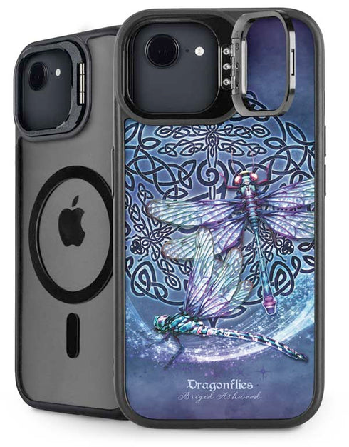 Dragonfly Celtic Knot by Brigid Ashwood iPhone 16e Kickstand Case