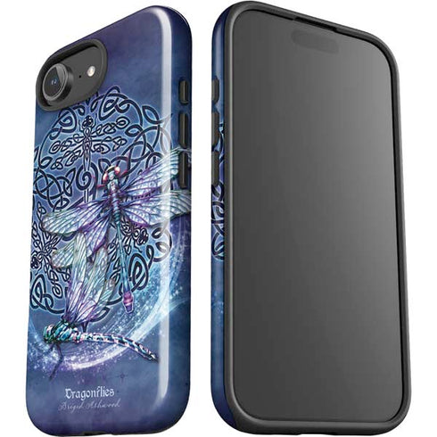 Dragonfly Celtic Knot by Brigid Ashwood iPhone 16e Impact Case
