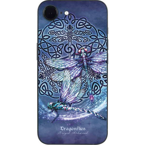 Dragonfly Celtic Knot by Brigid Ashwood iPhone 16e Skin