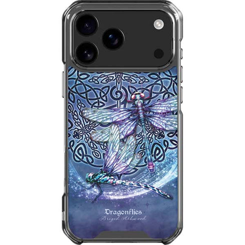 Dragonfly Celtic Knot by Brigid Ashwood iPhone 18 Pro Max Clear Case