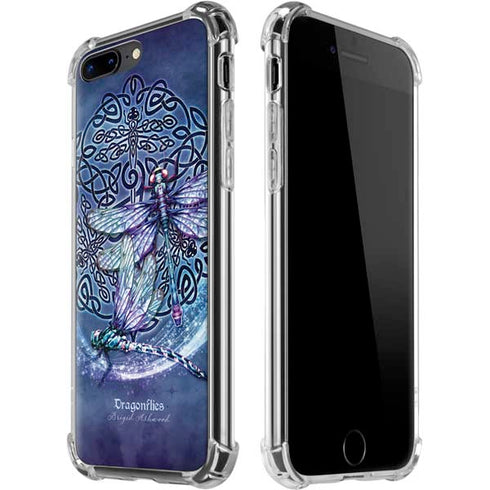 Dragonfly Celtic Knot by Brigid Ashwood iPhone Cases
