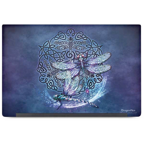 Dragonfly Celtic Knot by Brigid Ashwood Dell Latitude Skin