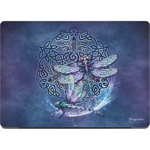 Dragonfly Celtic Knot by Brigid Ashwood Apple MacBook Pro 14-inch Skin