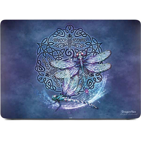 Dragonfly Celtic Knot by Brigid Ashwood Apple MacBook Pro 16-inch Skin