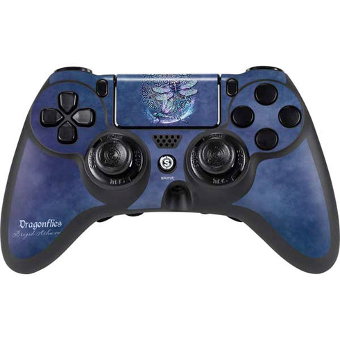 Dragonfly Celtic Knot by Brigid Ashwood PlayStation PS4 Skins