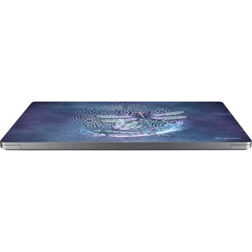 Dragonfly Celtic Knot by Brigid Ashwood Laptop Skins