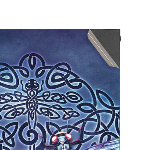 Dragonfly Celtic Knot by Brigid Ashwood XBox Series X Digital Edition Console Skin