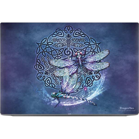 Dragonfly Celtic Knot by Brigid Ashwood Dell XPS Skin