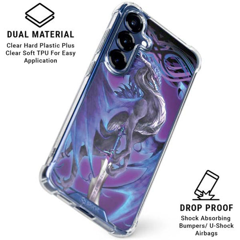 Dragonsword Stormblade by Ruth Thompson Galaxy S25 Plus Clear Case