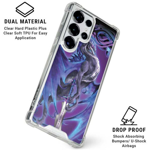 Dragonsword Stormblade by Ruth Thompson Galaxy S25 Ultra Clear Case