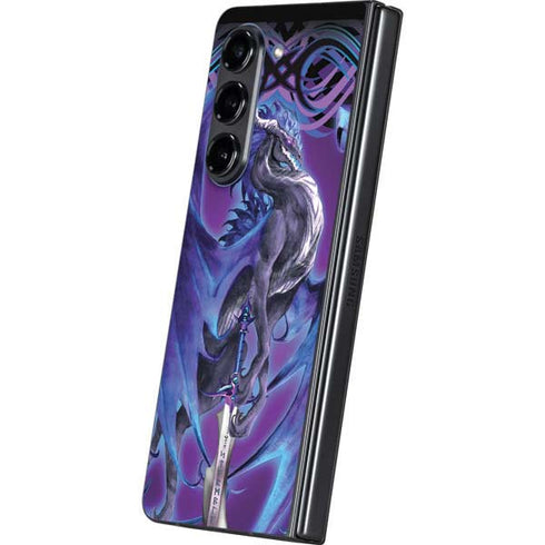 Dragonsword Stormblade by Ruth Thompson Galaxy Z Fold5 5G Skin