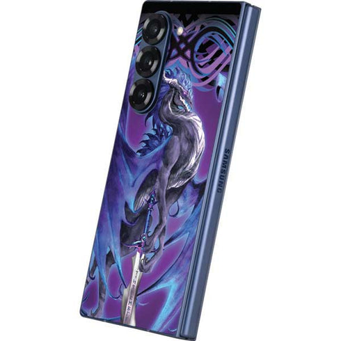 Dragonsword Stormblade by Ruth Thompson Galaxy Z Fold6 Skin