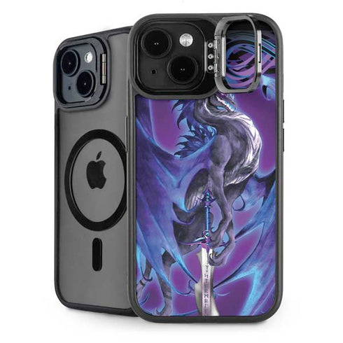 Dragonsword Stormblade by Ruth Thompson iPhone 14 Kickstand Case