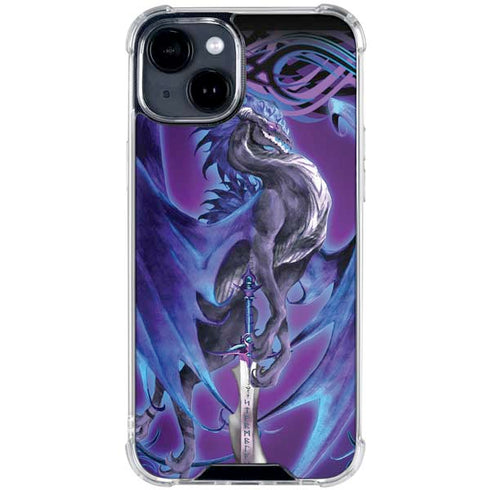 Dragonsword Stormblade by Ruth Thompson iPhone 15 Clear Case