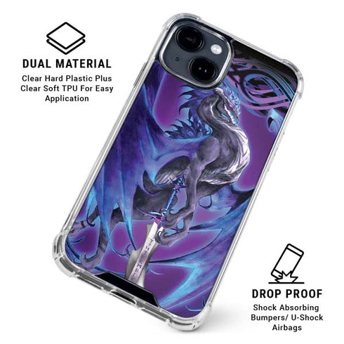 Dragonsword Stormblade by Ruth Thompson iPhone 15 Clear Case