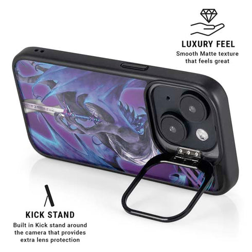 Dragonsword Stormblade by Ruth Thompson iPhone 15 Kickstand Case