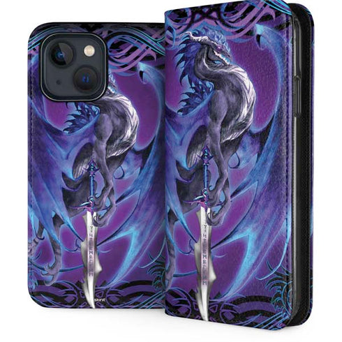Dragonsword Stormblade by Ruth Thompson iPhone 15 Plus Folio Case