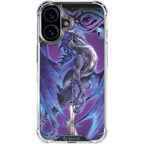 Dragonsword Stormblade by Ruth Thompson iPhone 16 Plus Clear Case