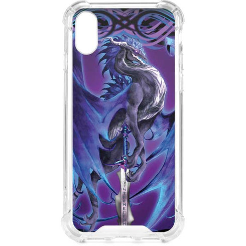 Dragonsword Stormblade by Ruth Thompson iPhone XS Clear Case