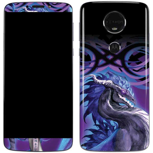 Dragonsword Stormblade by Ruth Thompson Moto E5 Plus Skin