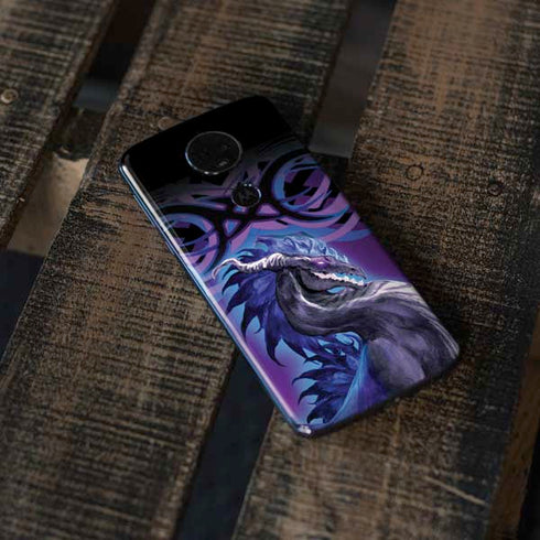 Dragonsword Stormblade by Ruth Thompson Moto E5 Plus Skin