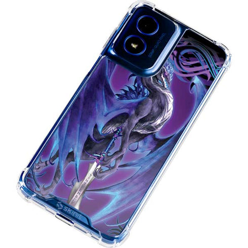 Dragonsword Stormblade by Ruth Thompson Moto G 5G (2024) Clear Case