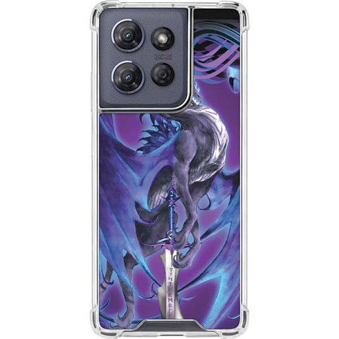 Dragonsword Stormblade by Ruth Thompson Moto G Play 5G (2025) Clear Case