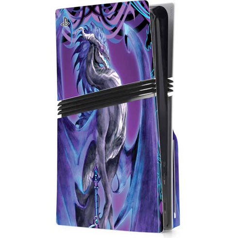 Dragonsword Stormblade by Ruth Thompson PS5 Pro Disk Console Skin