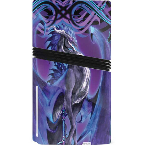 Dragonsword Stormblade by Ruth Thompson PS5 Pro Disk Console Skin